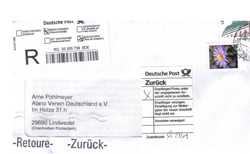 5.Einschreiben